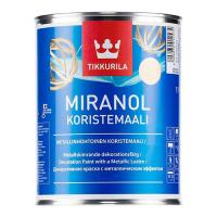 Краска Tikkurila Miranol декоративная серебряный 1 л