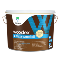 Масло Teknos Woodex Aqua Wood Oil для дерева бесцветный 2,7 л