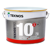 Краска интерьерная Teknos Teknospro 10 PM1 9 л