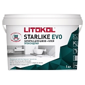 Затирка эпоксидная Litokol Starlike Evo S.215 Tortora 1 кг