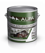Краска фасадная Alpa Profi Facad Wood база А 2,5 л