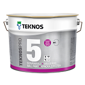 Краска интерьерная Teknos Teknospro 5 PM3 9 л