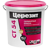 Краска фасадная Церезит CT 54 Silicate Aero cиликатная база А 15 л