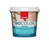 Деревозащитное средство Neomid Bio Color Aqua орех 0,9 л