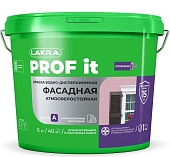 Краска фасадная Лакра Prof It база А 6 кг