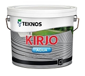 Краска специальная Teknos Kirjo Aqua для крыш PM3 2,7 л