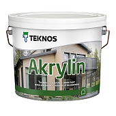 Краска фасадная Teknos Akrylin PM1 2,7 л 