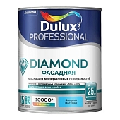 Краска фасадная Dulux Professional Diamond гладкий база BW 1 л