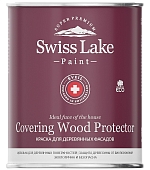 Краска фасадная Swiss Lake Covering Wood Protector база С 0,9 л